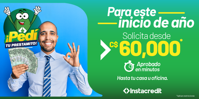 Banner web Instacredit Nicaragua hasta 60000